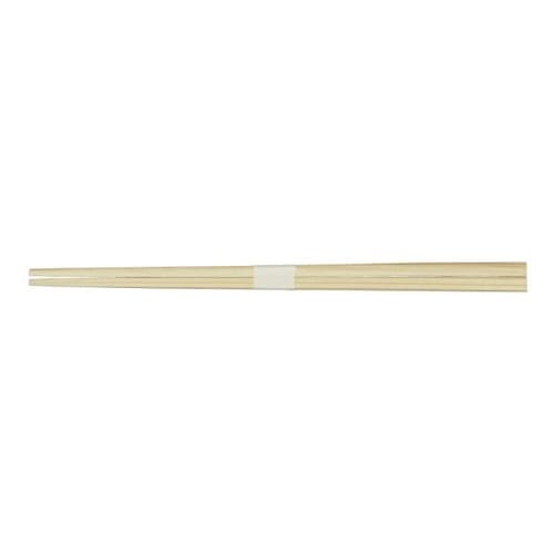 吉野杉 角箸 白帯巻 100膳セロ巻