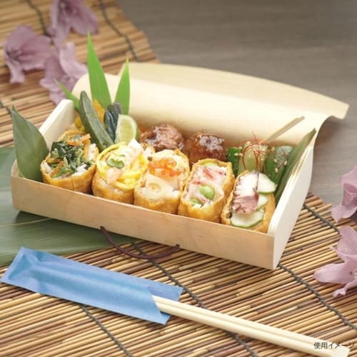 木製容器 白樺ケース アサヒグリーン×100