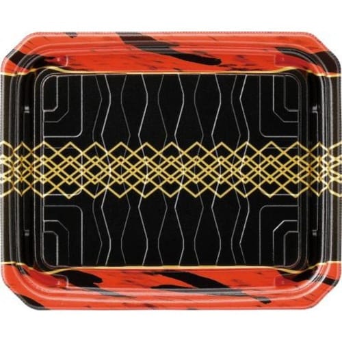 惣菜容器 MFPパシオ23−19 チア黒赤×9