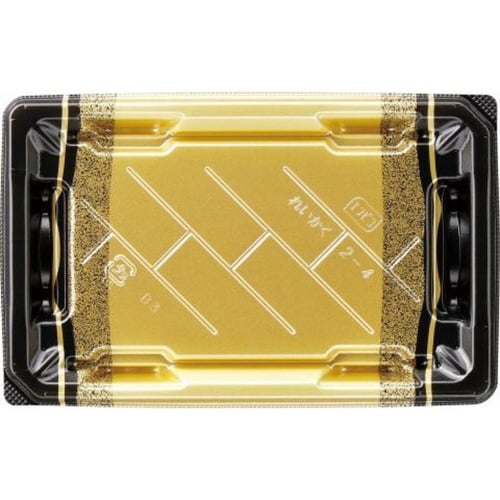 寿司容器 麗角 2−4 箔おし金 エフピコ×12