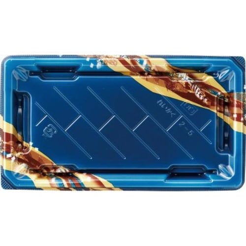 寿司容器 麗角 2−5 うるわし青 エフピコ×12