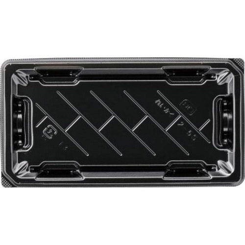 寿司容器 麗角 2−5S 黒 エフピコ×12