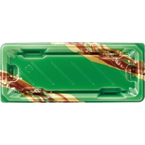 寿司容器 麗角 1−5 うるわし緑 エフピコ×16