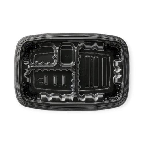 弁当容器MSDレイア23−15−1黒エフピコ×12