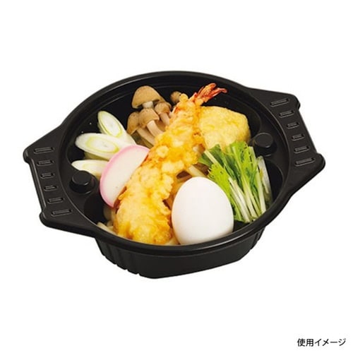 スープ容器 CN−なべ 中 黒本体 チューパ×12