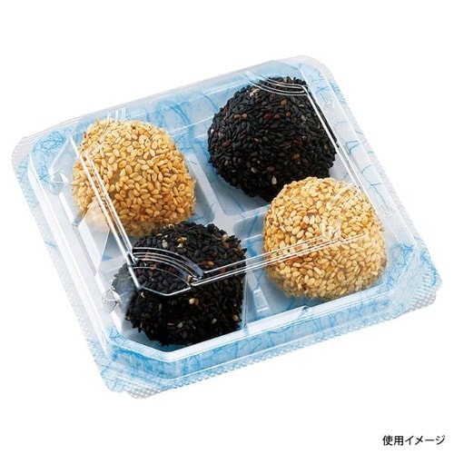 和菓子向けフードパックAPW−4−1雲龍青×24