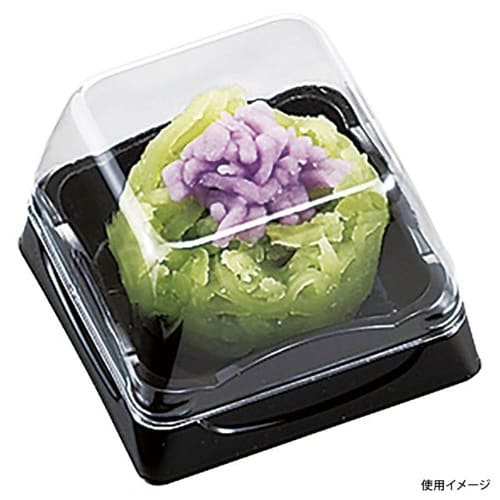 和菓子容器NT−1黒本体エフピコチューパ×40