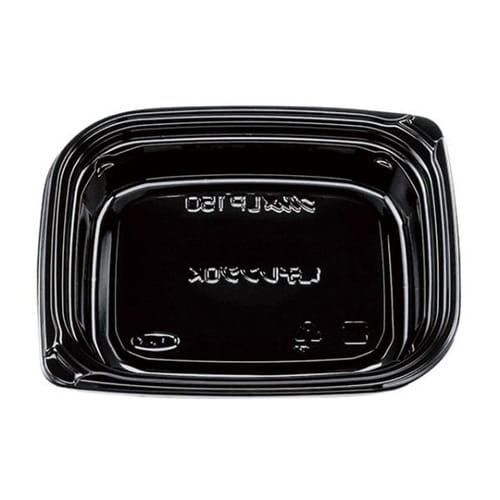 惣菜容器グルメLP150黒本体チューパ×12