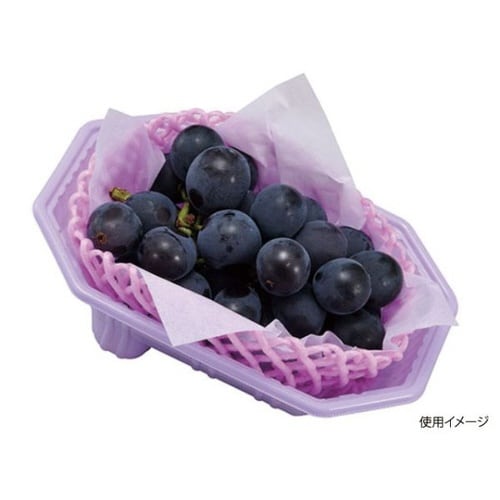 フルーツ容器 FRプラスL パープル チューパ×8