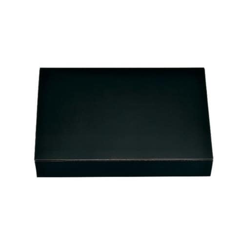 弁当容器 一体型 80−55 シャインブラック×6