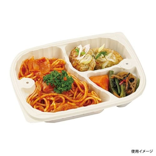 弁当容器 CN−1−3 クリーム本体 (R)×12