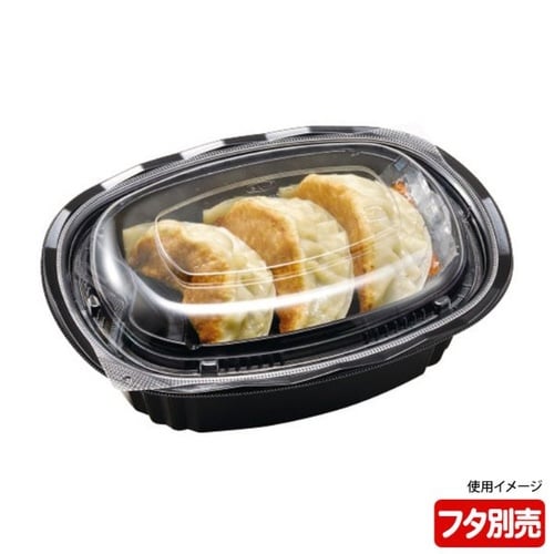 CY−丼 小判大N 中皿 黒×12