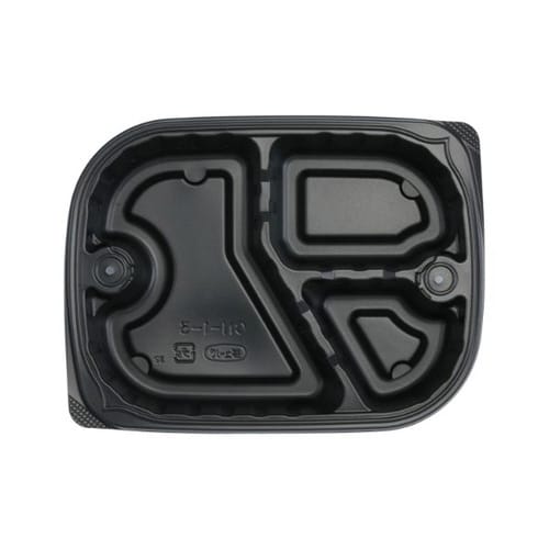 弁当容器CN−1−3黒本体エフピコチューパ×12