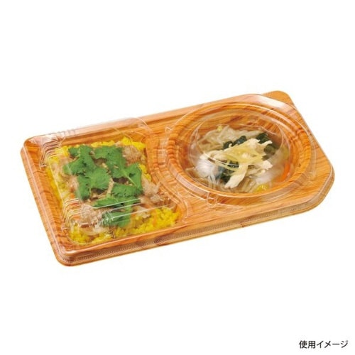 弁当容器DL−25−15拓木本体チューパ×12