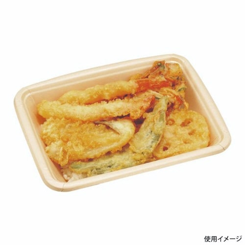 どんぶり容器 紙デリ 角丼 19−15 本体×12
