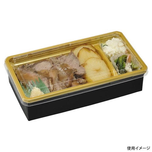 どんぶり容器 紙折FIT−302 内装 金×12