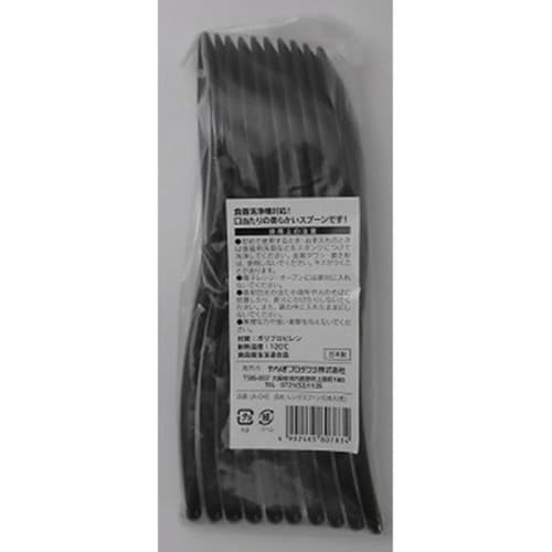 レンゲスプーン(黒) 1パック(10本入)×30