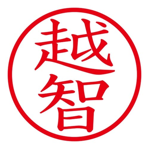 印鑑 ネーム印 ネームキューブ グリーン 越智