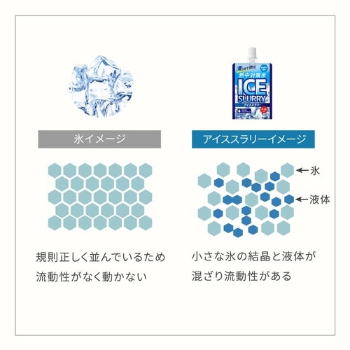 熱中対策水アイススラリー サイダー味 120g