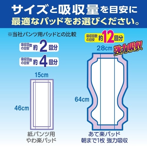 サルバ朝まで1枚ぐっすりパッド強力 18枚×3