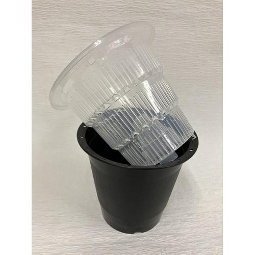 透明二重鉢4号 CCP125D