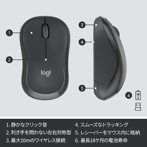 サイレント ワイヤレスコンボ MK295 GP