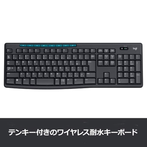 無線メンブレンキーボード K275