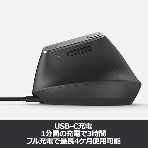 無線エルゴノミックマウス MXV1S