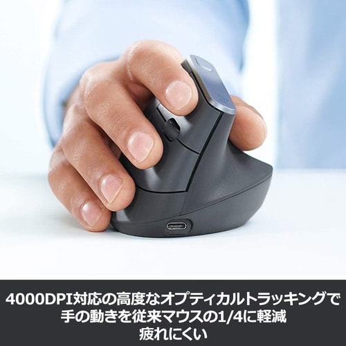 無線エルゴノミックマウス MXV1S