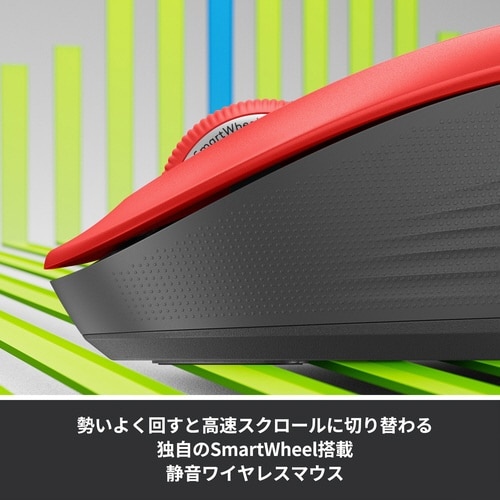 M550L ワイヤレスマウス レッド