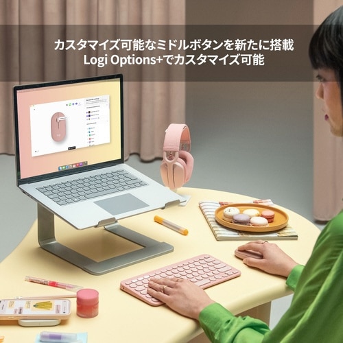 PEBBLE MOUSE2 M350S ローズ