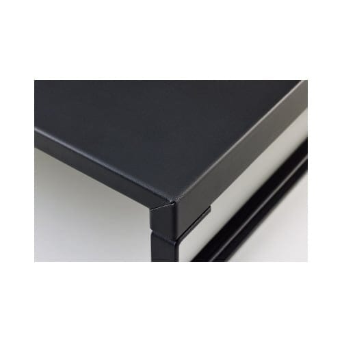 机上台 幅390mm マットブラック 3セット
