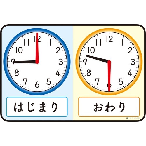 はじまりとおわりのじかん