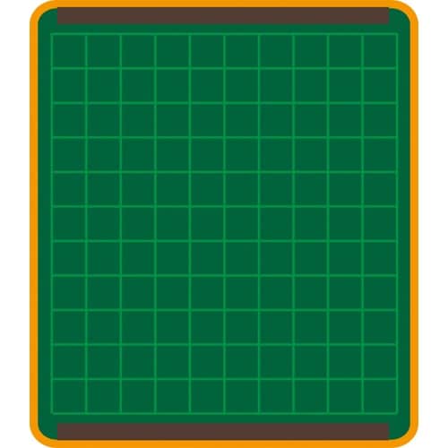 発表ボードカラーフレーム5枚組両面暗線入り5色