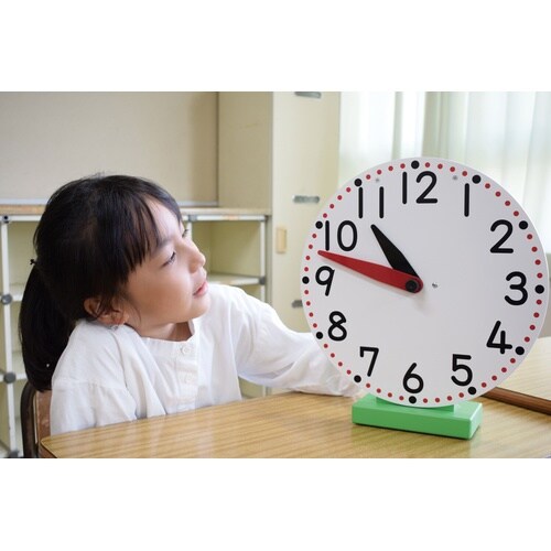 時計模型(長針短針連動式・両面つまみ付)