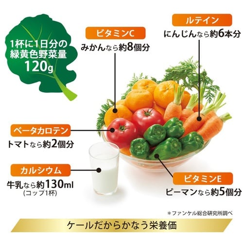 ファンケル 搾りたてケール青汁 7袋 700g×3