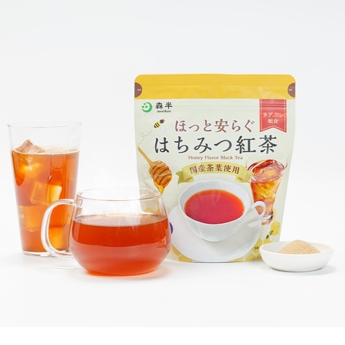 共栄製茶 森半 ほっと安らぐはちみつ紅茶 g