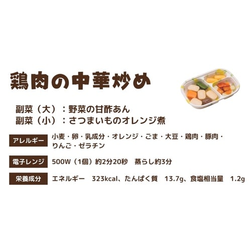 マルハニチロ やさしいおかずセット昼・夜のムース食