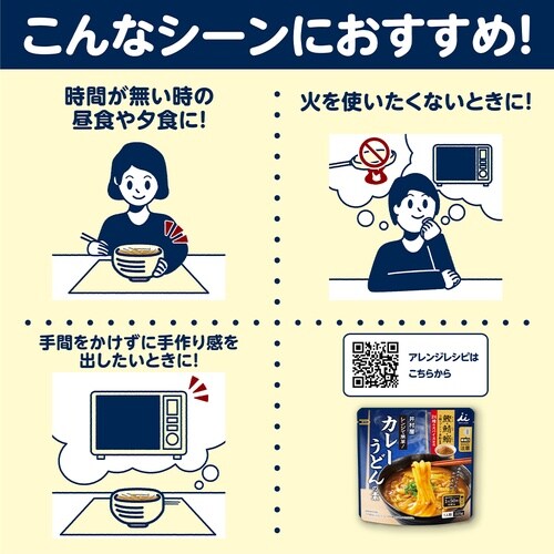 井村屋 レンジで簡単カレーうどんの素 225g×3