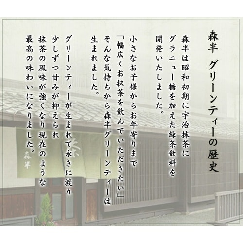 共栄製茶 森半 宇治抹茶グリーンティー 120g×