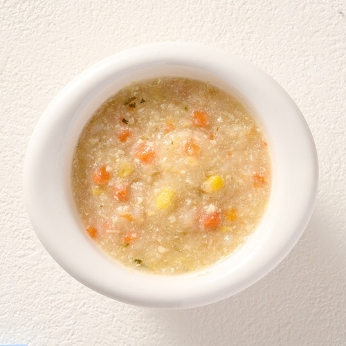 MiL 【9ヶ月頃から】彩り野菜とひき肉の中華あん