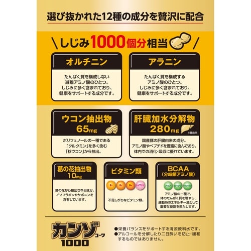 興和 カンゾコーワドリンク1000×3本 300m
