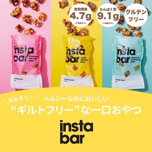日仏貿易 インスタバー レーズン&ヘーゼルナッツバ