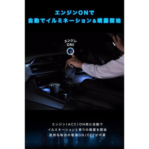 噴霧式フレグランスディフューザー イルミ