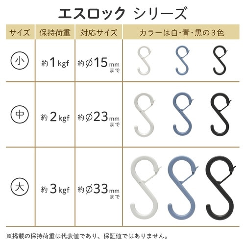 エスロック(小)4個入 黒