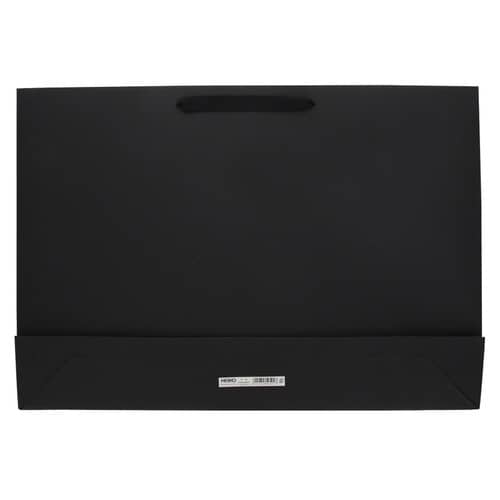 紙袋 ファッションバッグ LL 黒 10枚×2