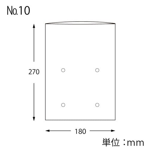 ボードンパック#25No.10穴有100枚×20