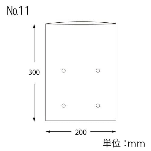 ボードンパック#25No.11穴有100枚×20