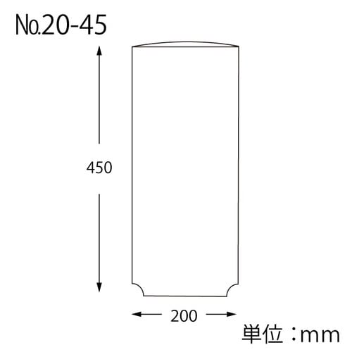 ボードンパック#2020−45角カ100枚×10