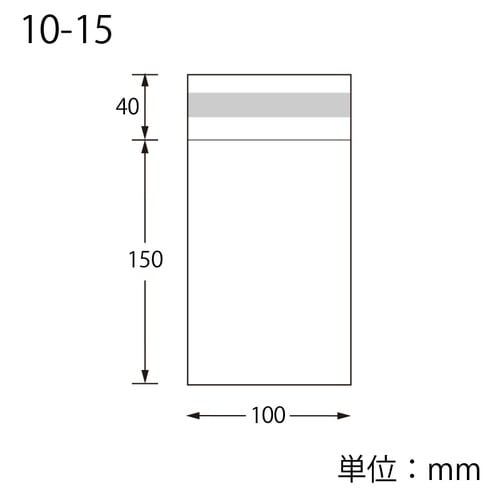 OPP袋ピュアパックT10−15100枚×10